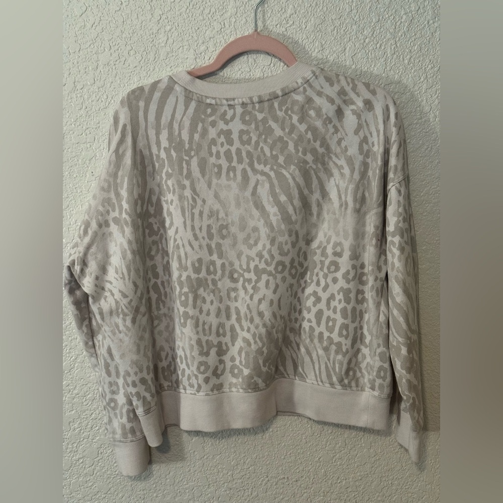 Calvin Klein Performance women's tie-dyed French terry sweatshirt size L - Picture 3 of 3